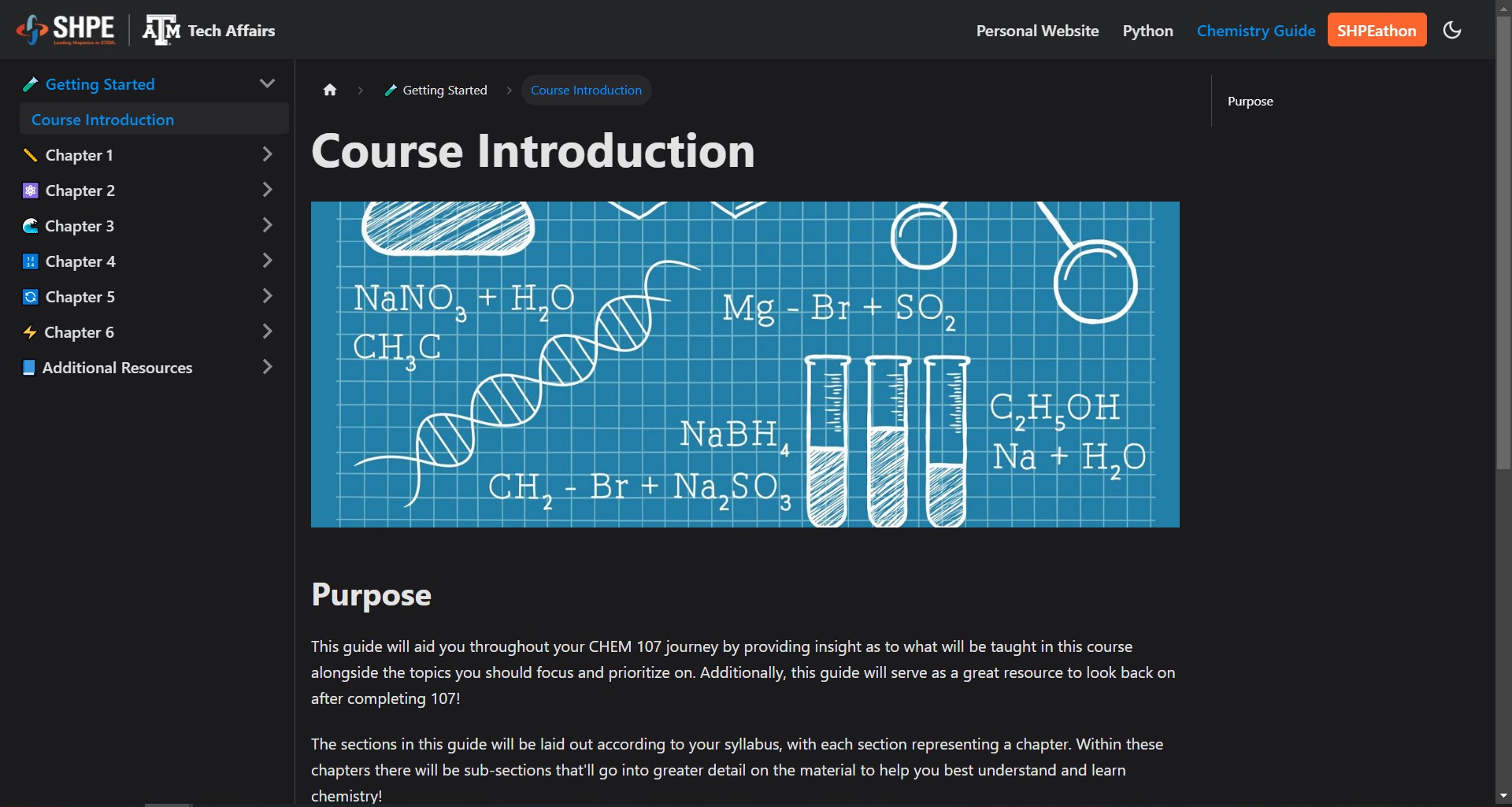 Chemistry Guide Image